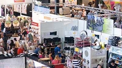 Messehalle der 'Hund & Katz' Messe