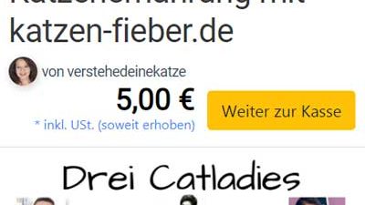 Screenshot der Webinarübersicht bei elopage