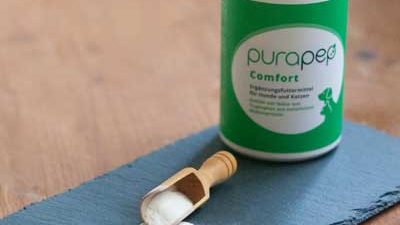 Eine Dose purapep Comfort Pulver