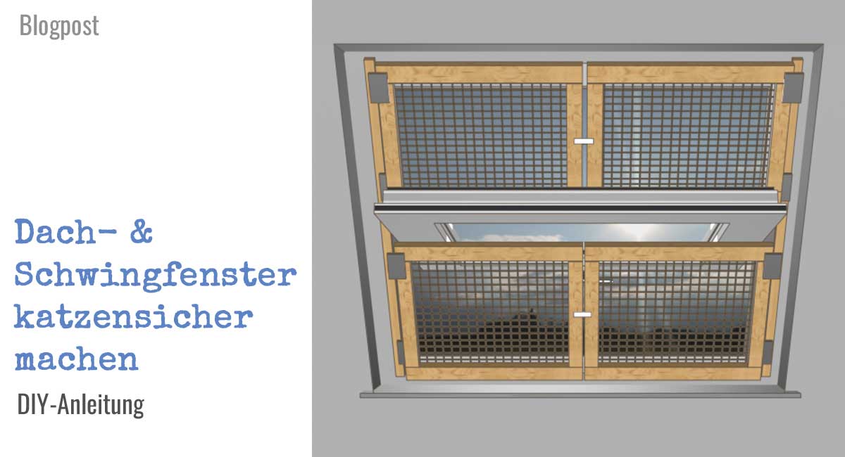 Schrge Dachfenster Katzensicher Machen